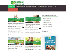 Tablet Screenshot of giamcannhanhvn.com